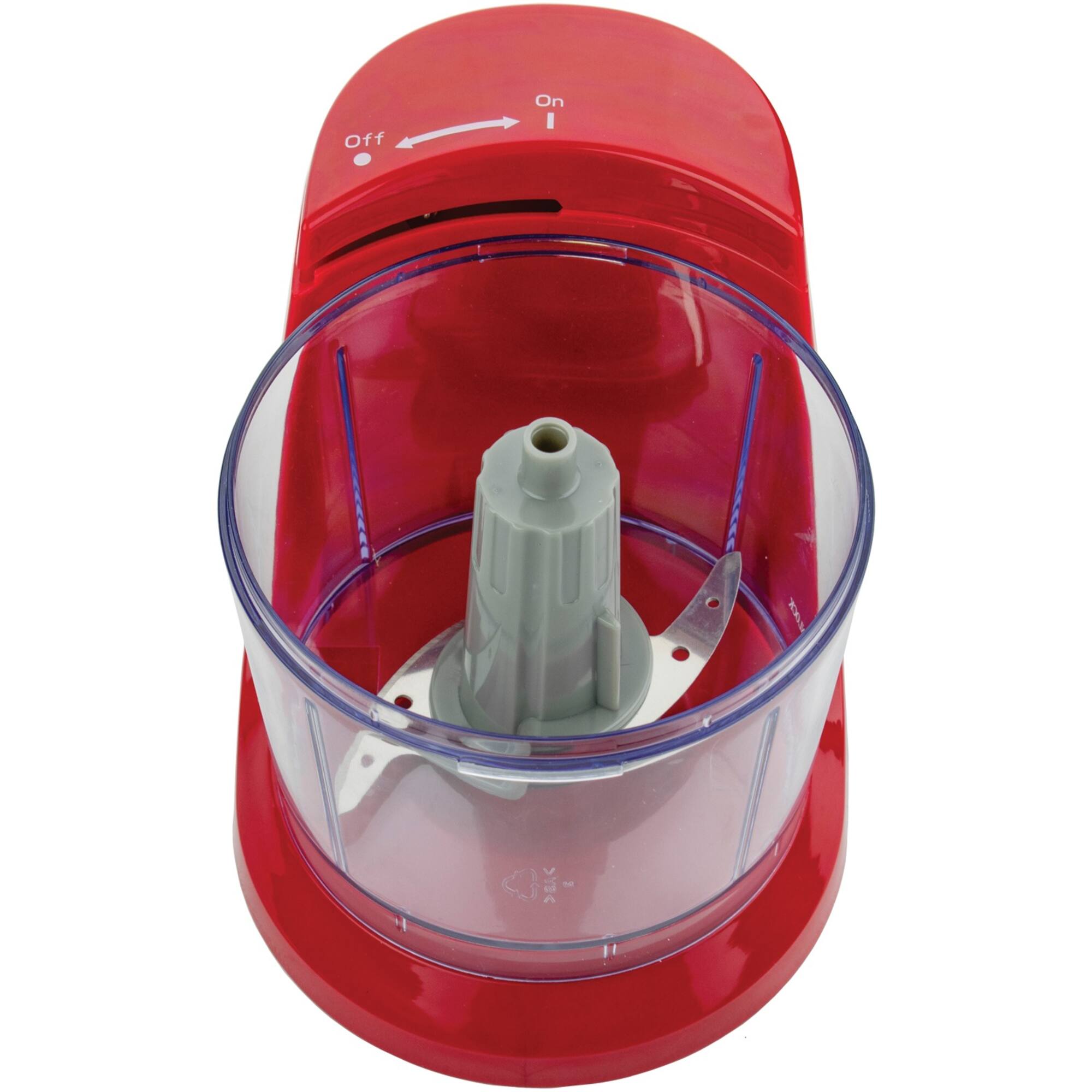 Brentwood Red 1.5 Cup Mini Food Chopper